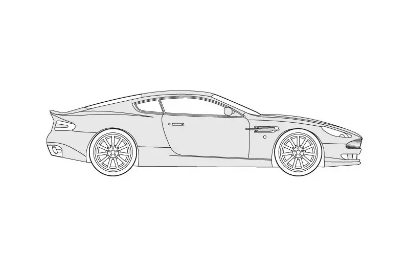 Aston Martin DB9 for Revit