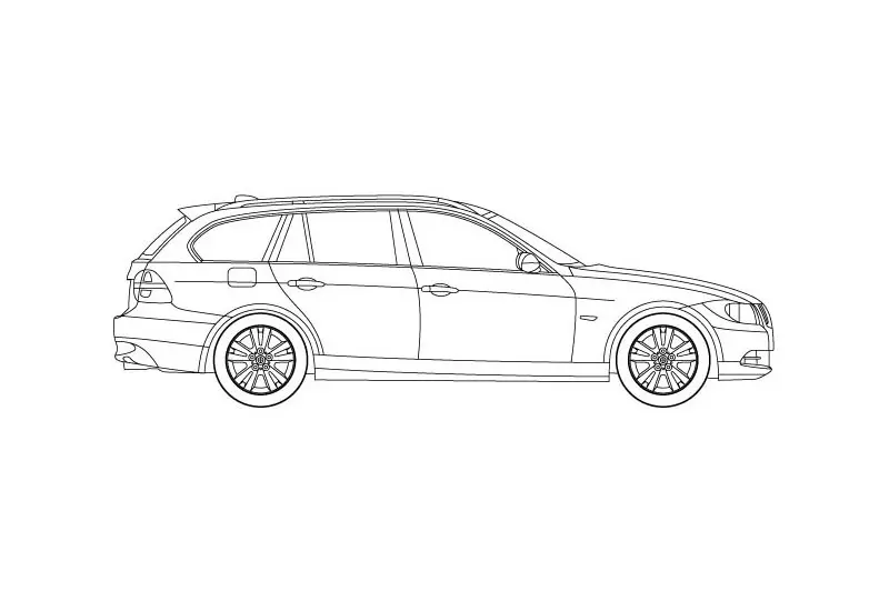 BMW 3 Touring for Revit