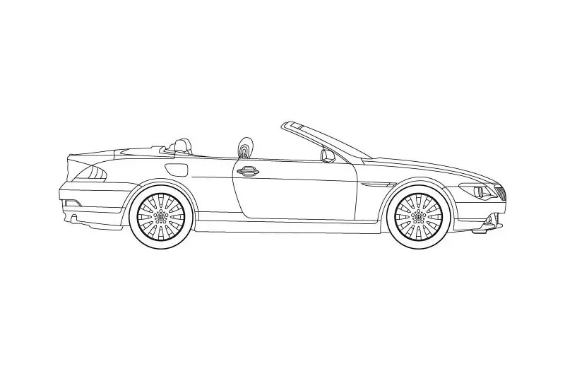 BMW 6 Cabrio for Revit