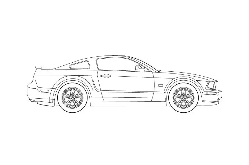 Ford Mustang GT for Revit