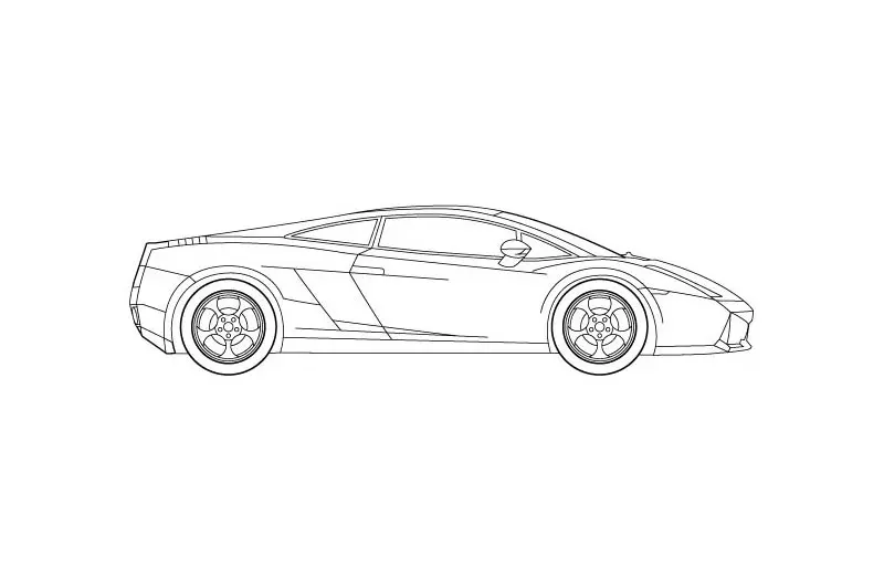 Revit Lamborghini Gallardo familiy to bring scale and realism to your  drawings 